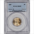 1887 5C MS65