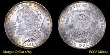 1885 $1 MS66+