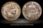 1909 10C MS66