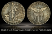 1909-S 50C MS62
