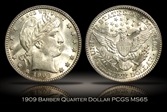 1909 25C MS65