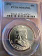 1953 50C MS64FBL