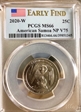 2020-W 25C American Samoa NP V75 Early Find MS66