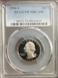 1994-S 25C PR70DCAM