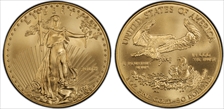 2008-W $50 Burnished Gold Eagle SP70