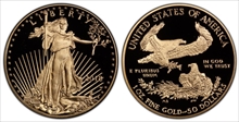 2019-W $50 Gold Eagle First Day of Issue PR70DCAM