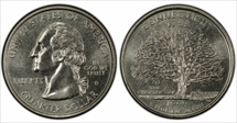 1999-D 25C Connecticut MS67