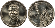 2016-D $1 Ronald Reagan Position A MS67+