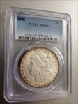 1896 $1 MS65+ 