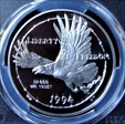 1994-P $1 P. O. W. PR70DCAM
