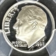1998-S 10C Silver PR70DCAM