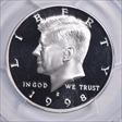 1998-S 50C Silver PR70DCAM