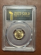 2023 $5 Gold Eagle First Day of Issue MS70