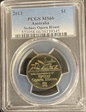 2013 $1 Sydney Opera House MS66