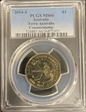 2014-S $1 Terra Australis Counterstamp MS66