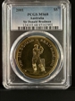 2001 $5 Sir Donald Bradman MS68