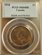 1918 1C MS64RB