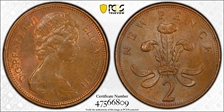 1971 2p S-C1 New Pence MS63BN