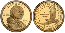 2007-S SAC$1 PR69DCAM