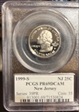 1999-S 25C New Jersey PR69DCAM