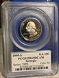 1999-S 25C Georgia PR69DCAM