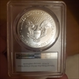 2017 $1 Silver Eagle First Day of Issue 1 of 1000 MS70