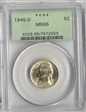 1945-D 5C MS66