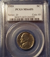 1959 5C MS64FS