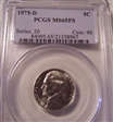 1975-D 5C MS65FS