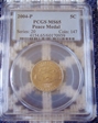 2004-P 5C Peace Medal MS65