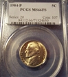 1984-P 5C MS66FS