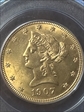 1907 $10 Liberty MS63