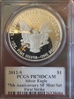 2012-S $1 Silver Eagle 75th Anniversary SF Mint Set First Strike PR70DCAM