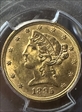 1895 $5 MS62+ 