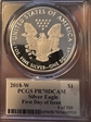 2018-W $1 Silver Eagle First Day of Issue Cleveland Torch 1 of 500 PR70DCAM