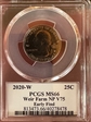 2020-W 25C Weir Farm NP V75 Early Find MS66