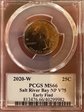 2020-W 25C Salt River Bay NP V75 Early Find MS66