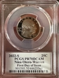 2022-S 25C Nina Otero-Warren First Day of Issue Stephanie Sabin Flag PR70DCAM
