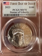2023 $100 Statue of Liberty First Day of Issue MS70