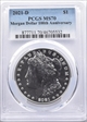 2021-D $1 Morgan Dollar 100th Anniversary MS70