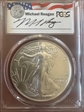 2023 $1 Silver Eagle First Strike Michael Reagan Silver Eagle MS70