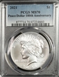 2021 $1 Peace Dollar 100th Anniversary MS70