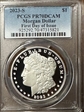 2023-S $1 Morgan Dollar First Day of Issue PR70DCAM