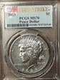 2023 $1 Peace Dollar First Strike MS70