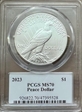 2023 $1 Peace Dollar Ultra Breaks MS70