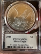 2023 $1 Silver Eagle MS70