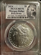2024 $1 Morgan Dollar First Strike MS70