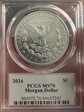 2024 $1 Morgan Dollar Ultra Breaks MS70