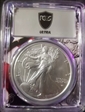 2024-W $1 Burnished Silver Eagle Ultra Breaks SP70