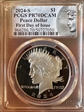 2024-S $1 Peace Dollar First Day of Issue PR70DCAM